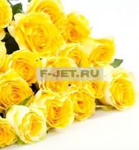 Букет: Розы желтые